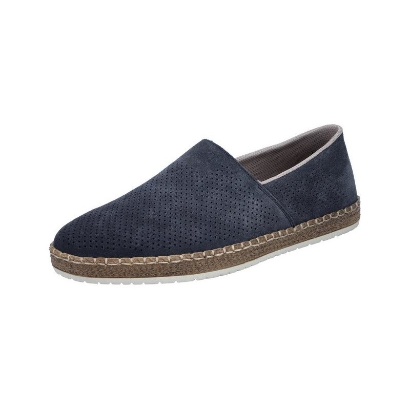Rieker Slipper, Schlupfschuh, Casual-Slipper, Mokassin mit Perforation