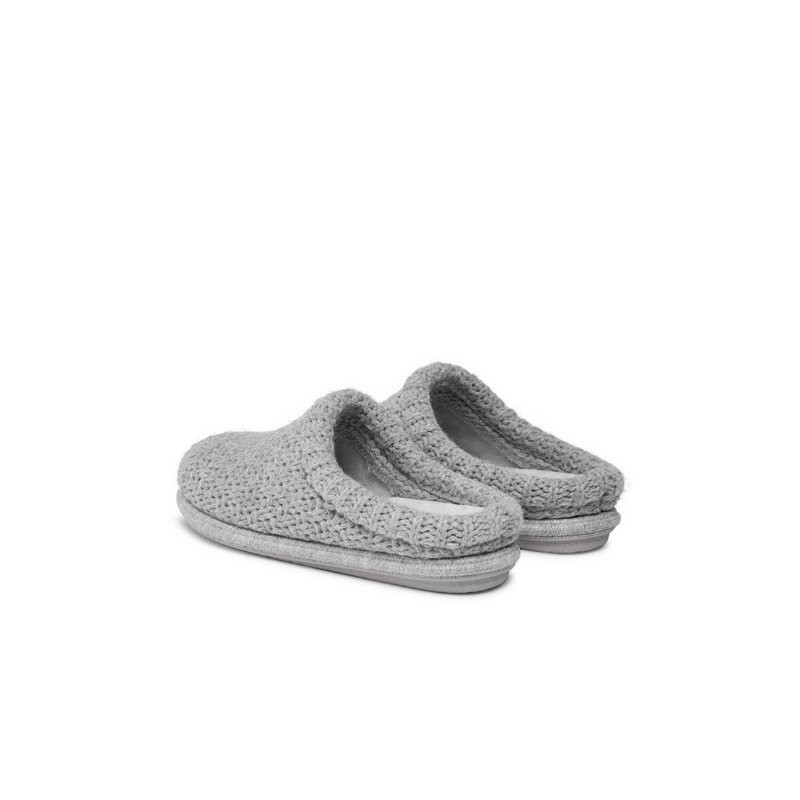 Toni Pons Hausschuhe Domi-Sr Grey Hallenschuh