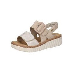 Rieker Keilsandale Damen beige|beige|beige|beige|beige|beige|beige|beige