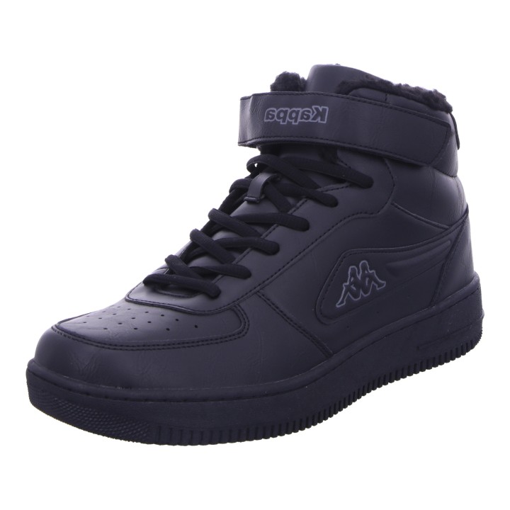 Kappa BASH MID FUR Footwea,black schwarz 44